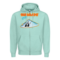 Seafoam parliament Zipper Hoodie - ArtChic
