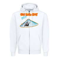 White parliament Zipper Hoodie - ArtChic