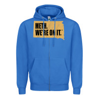 True Royal mens meth we're on it south dakota anti drugs campaign vintage t shirt Zipper Hoodie - ArtChic