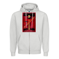 Dove Grey From The Earth To The Moon Jules Verne Book Cover Design Zipper Hoodie - ArtChic