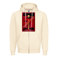 Sandshell From The Earth To The Moon Jules Verne Book Cover Design Zipper Hoodie - ArtChic