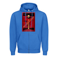 True Royal From The Earth To The Moon Jules Verne Book Cover Design Zipper Hoodie - ArtChic