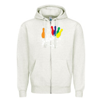 Oatmeal Heather awana games custom design Zipper Hoodie - ArtChic