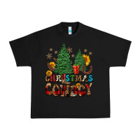 Black christmas cowboy Urban Heavy Tee - FaDigitalArtStudio