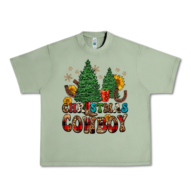Christmas Cowboy Urban Heavy Tee by FaDigitalArtStudio | Teevron