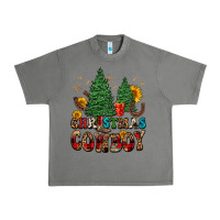 Tornado christmas cowboy Urban Heavy Tee - FaDigitalArtStudio