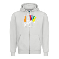 Dove Grey awana games custom design Zipper Hoodie - ArtChic
