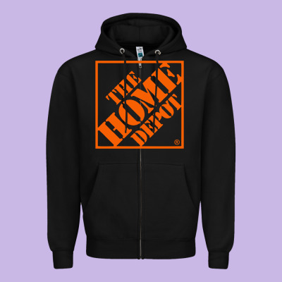 Homedepot Zipper Hoodie Designed By Artchic