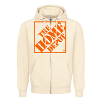 Sandshell HOMEDEPOT Zipper Hoodie - ArtChic