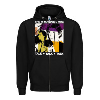 Black The Psychedelic Furs, psychedelic furs, psychedelic, furs, the psyched Zipper Hoodie - ArtChic