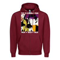 Burgundy The Psychedelic Furs, psychedelic furs, psychedelic, furs, the psyched Zipper Hoodie - ArtChic