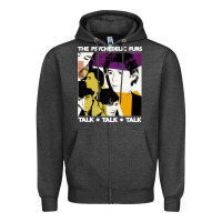 Charcoal Heather The Psychedelic Furs, psychedelic furs, psychedelic, furs, the psyched Zipper Hoodie - ArtChic