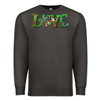 Smoke love with shamrock Premium Sweatshirt - RanaPortraitStore