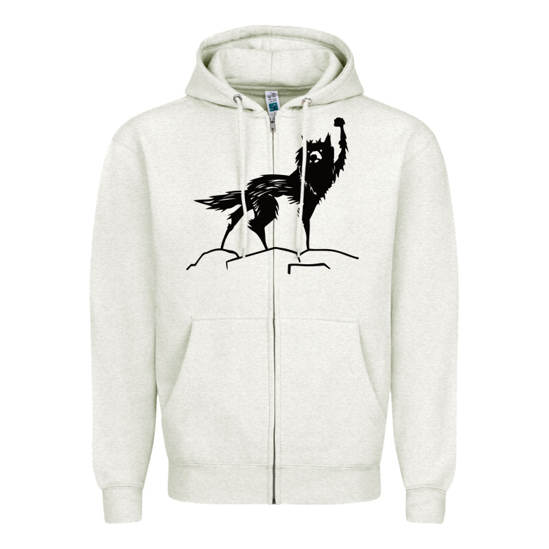 Fantastic Mr Fox Wolf Zipper Hoodie by ArtChic | Teevron