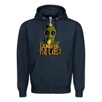 Navy land of the lost Zipper Hoodie - ArtChic