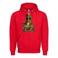Red land of the lost Zipper Hoodie - ArtChic