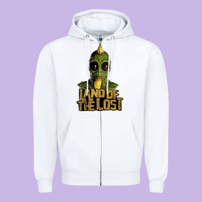 Land Of The Lost Zipper Hoodie Designed By Artchic