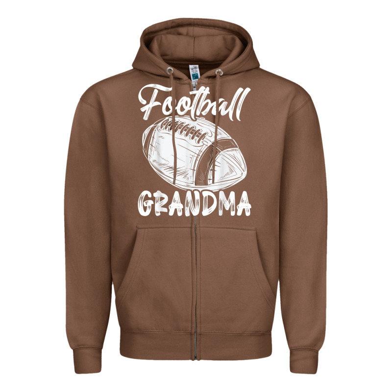 Football Grandma Women Family Matching Players Mothers Day T Shirt Zipper Hoodie by ArtChic | Teevron