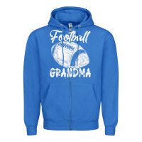 True Royal football grandma women family matching players mothers day t shirt Zipper Hoodie - ArtChic