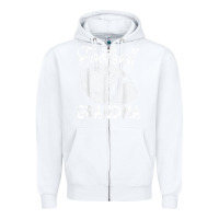White football grandma women family matching players mothers day t shirt Zipper Hoodie - ArtChic