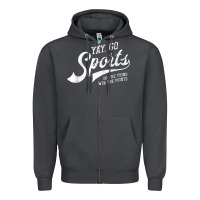 Smoke Yay Go Sports Vintage Funny Sports Zipper Hoodie - ArtChic