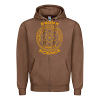 Chestnut the bronx science Zipper Hoodie - ArtChic
