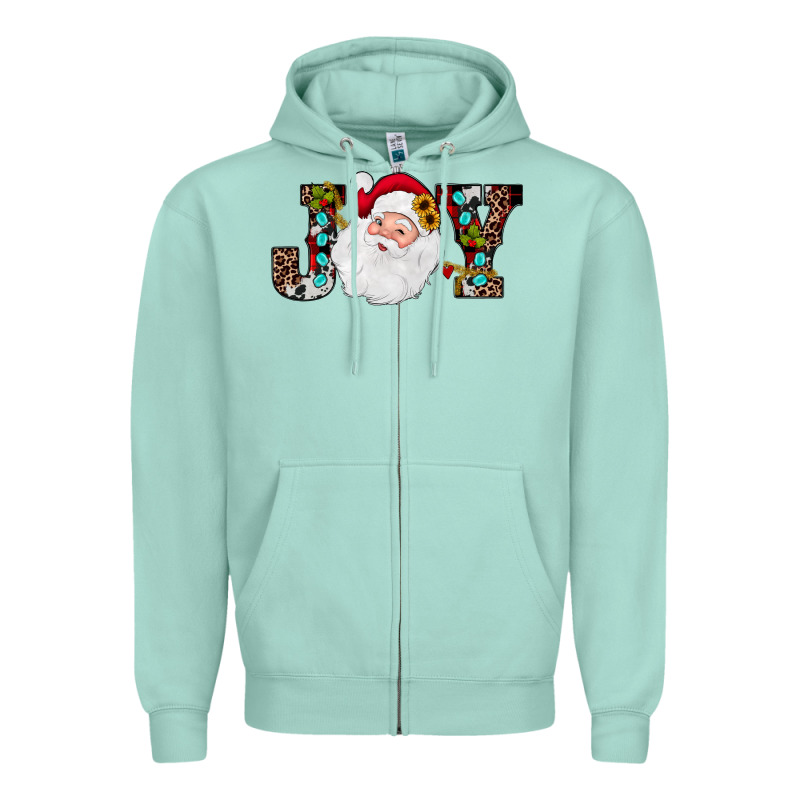 Christmas Joy Zipper Hoodie by JahusDesignShop | Teevron