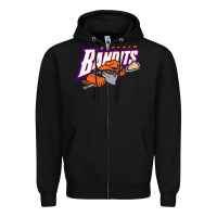 Black the lacrosse buffalo bandits Zipper Hoodie - ArtChic
