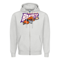 Dove Grey the lacrosse buffalo bandits Zipper Hoodie - ArtChic