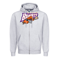 Heather Grey the lacrosse buffalo bandits Zipper Hoodie - ArtChic
