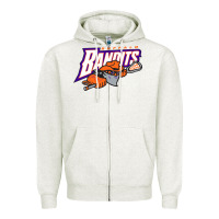 Oatmeal Heather the lacrosse buffalo bandits Zipper Hoodie - ArtChic
