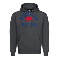 Smoke vintage distressed bill Zipper Hoodie - ArtChic