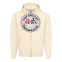 Sandshell #corvette Zipper Hoodie - ArtChic