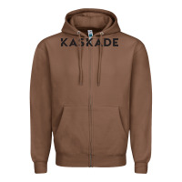 Chestnut kaskade Zipper Hoodie - ArtChic