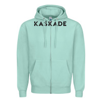 Seafoam kaskade Zipper Hoodie - ArtChic