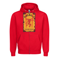 Red fireball cinnamon whisky Zipper Hoodie - ArtChic