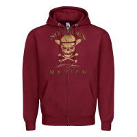 Burgundy Shoes nation no shoes nation no shoes nation no shoes nation Zipper Hoodie - ArtChic