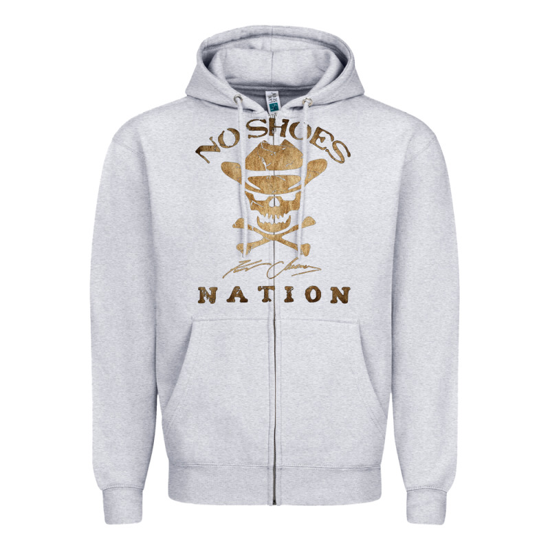 Shoes Nation No Shoes Nation No Shoes Nation No Shoes Nation Zipper Hoodie by ArtChic | Teevron
