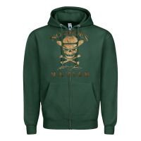 Sports Green Shoes nation no shoes nation no shoes nation no shoes nation Zipper Hoodie - ArtChic