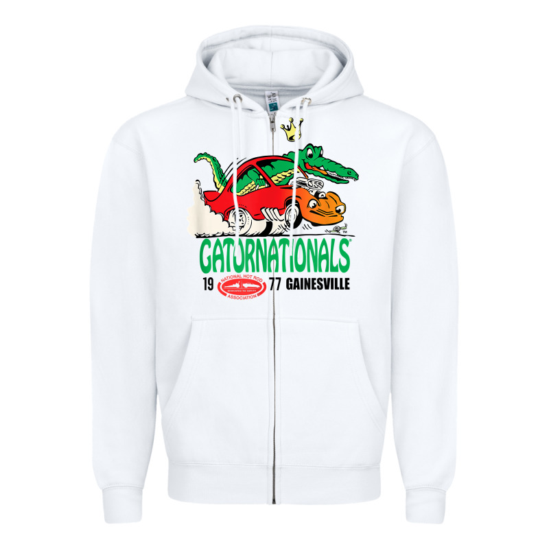 Nhra 1977 Gatornationals T Shirt T Shirt Zipper Hoodie by ArtChic | Teevron