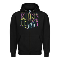 Black kings of leons Zipper Hoodie - ArtChic