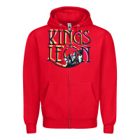 Red kings of leons Zipper Hoodie - ArtChic