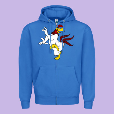 Foghorn Leghorn Looney Zipper Hoodie Designed By Artchic