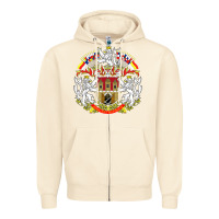 Sandshell praha prague czech republic coat of arms ex czechoslovakia t shirt Zipper Hoodie - ArtChic