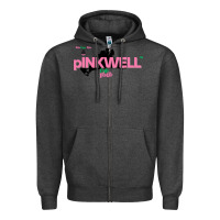 Charcoal Heather pINKWELL TM for Sorors Boston AKAs Beach Party Martha's Vineyard Zipper Hoodie - ArtChic
