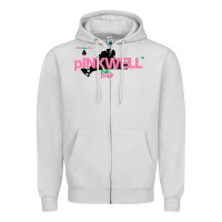Dove Grey pINKWELL TM for Sorors Boston AKAs Beach Party Martha's Vineyard Zipper Hoodie - ArtChic