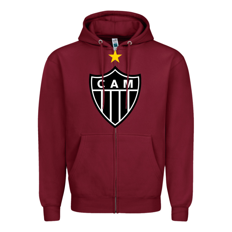 The-atlético-mineiro-merch Zipper Hoodie by ArtChic | Teevron