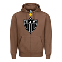 Chestnut the-atlético-mineiro-merch Zipper Hoodie - ArtChic