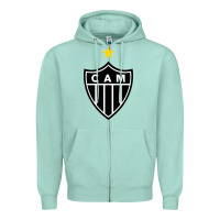 Seafoam the-atlético-mineiro-merch Zipper Hoodie - ArtChic