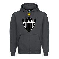 Smoke the-atlético-mineiro-merch Zipper Hoodie - ArtChic